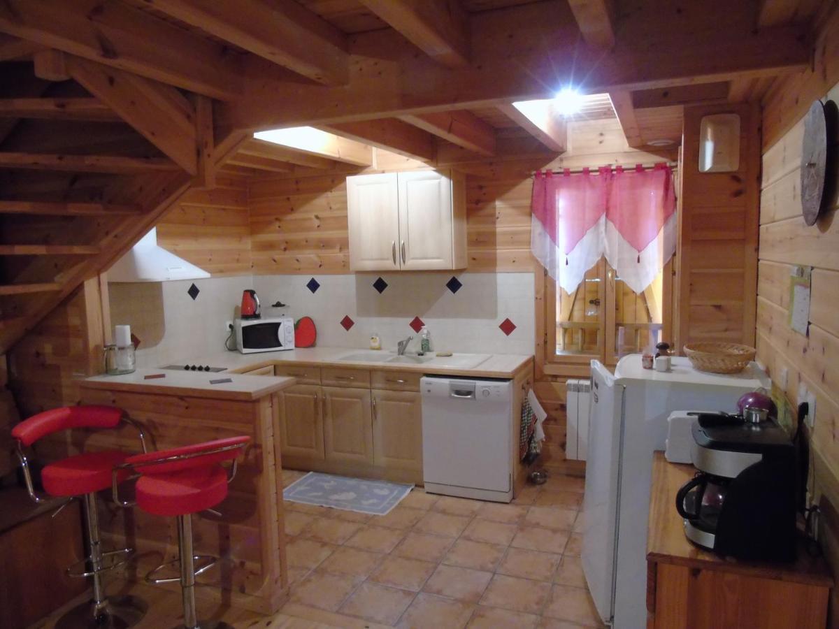 Chalet Bois Au Milieu Des Pyrenees LʼHospitalet-près-lʼAndorre Eksteriør bilde